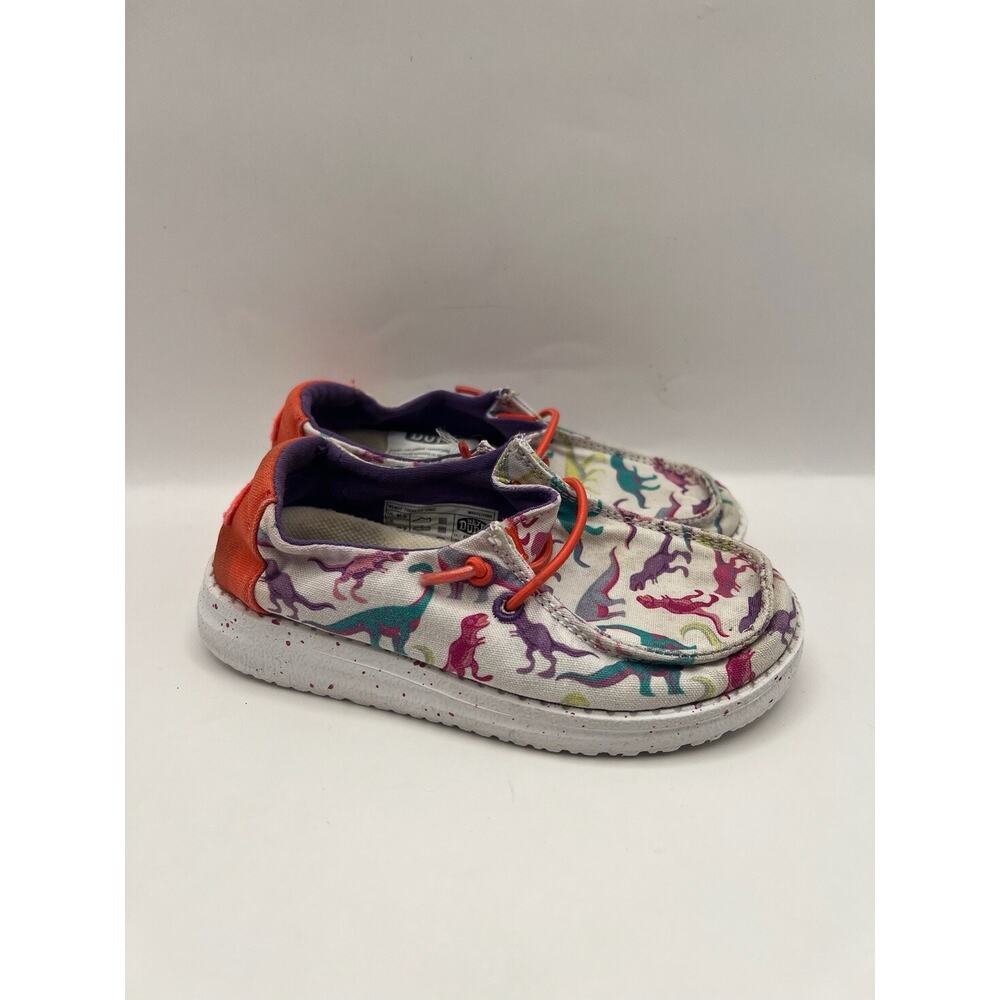 Hey Dude Dino Girls Slip On Shoes Kids Size 9 K